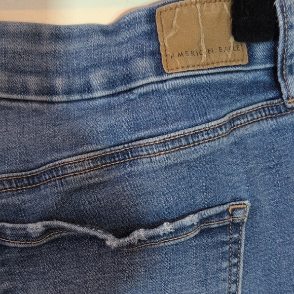 American Eagle Outfitters Curvy High-Rise Skinny Kick Size 14 - Picture 4 of 14